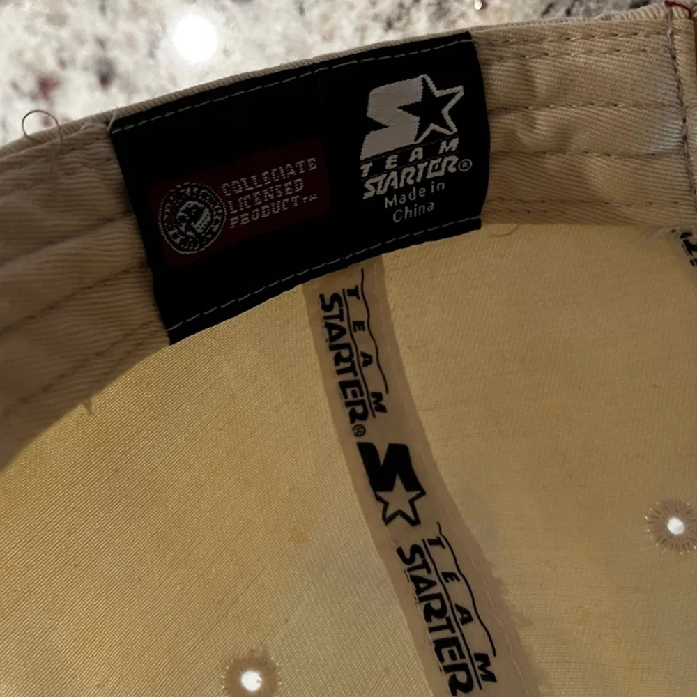 Mississippi State College hat cap Team Starter adjustable hat cap